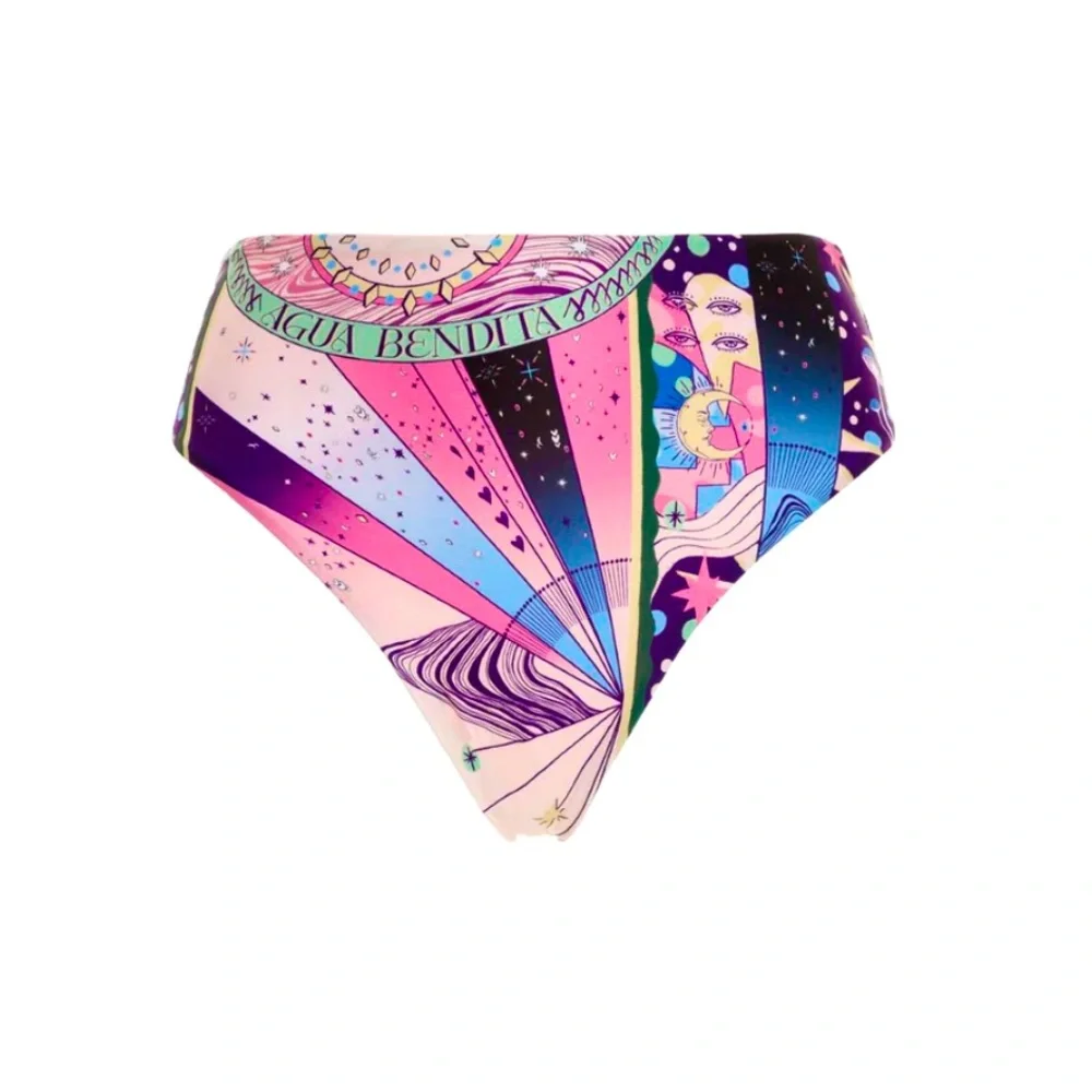 Agua Bendita Penelope Eter High-Waisted Bikini Bottom - Picture 1 of 7